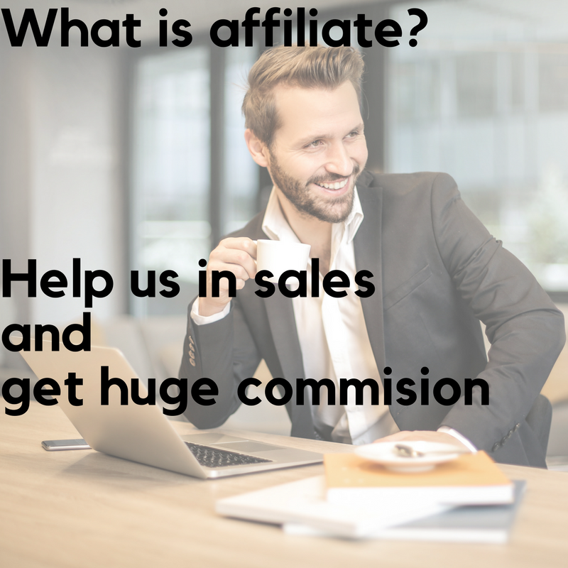 What is affiliate in online marketing